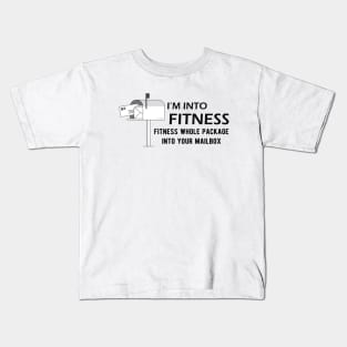 Postman - I'm into fitness fitness whole package into your mailbox Kids T-Shirt